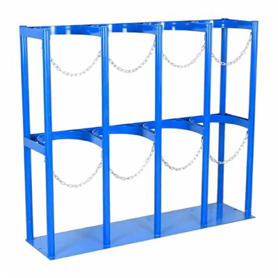 Lassen van gasflessenrek